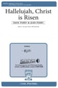 Hallelujah, Christ Is Risen! Unison choral sheet music cover